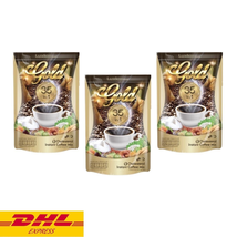 3X Luxica Gold Instant Coffee Mix 35 in 1 Natural Herbal for Health No S... - $78.71