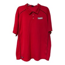 Chip Ganassi Racing Felix Sabates NASCAR Busch Mens Red Polo Shirt Size XL - £15.04 GBP