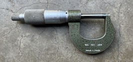 Mitutoyo 0-1" Friction Thimble Micrometer (103-259) Made In Brazil. - $40.00