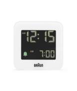 BRAUN BC08 Classic Travel Analogue Alarm Table Clock Watch (BC08W) - $34.99