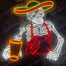 Mexican Skull Art | LED Neon Sign - £312.76 GBP+