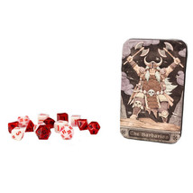 Beadle &amp; Grimms Dice Set in Tin - The Barbarian - £39.93 GBP