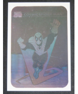 1990 Marvel Universe Series 1 Cosmic Spider-Man Holo Hologram #MH1 - £13.99 GBP