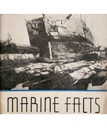 Marine Facts Booklet Peirce &amp; Kilburn PB 1st Edition 1935 Nautical Histo... - $573.42 MXN
