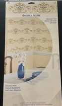 Damask Design Reusable Paint Stencil Decor  18” Wall Mural - $18.69