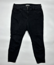Torrid Womens Jeans Jeggings Black Denim High Rise Plus Size 20 R Stretch - £18.99 GBP