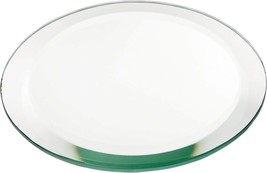 Plymor Round 5Mm Beveled Glass Mirror, 5 Inch By 5 Inch. - £32.86 GBP