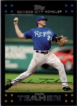 2007 Topps #168 Mark Teahen NMMT Royals - $1.67