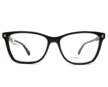 Longchamp Eyeglasses Frames LO2613 001 Black White Square Full Rim 54-15... - £62.09 GBP