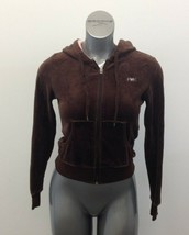 Fairweather Athletica  Women&#39;s Small Brown Cotton/Polyester Full Zipper Hoodie - £11.64 GBP