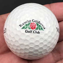 Rancho California Golf Club Murrieta CA Souvenir Golf Ball Wilson Staff TC2 - £7.46 GBP