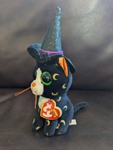 Ty Beanie Boos PANDORA Halloween Witch Cat (6 Inch) Stuffed Plush 2021 W... - $12.99