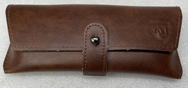 AO American Optical Polaroid Brown Leather Glasses Case - £3.13 GBP
