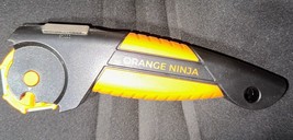 Orange Ninja Garden Tools Knife Sharpener Lawn Mower Blade Axes Pruner Scissors - £19.38 GBP