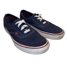 Vans Unisex Off the Wall Navy Red Low Top Lace Up Sneakers Shoes, Size 7 M 5.5 - £25.40 GBP
