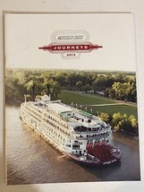 American Queen Steamboat Company Journeys Travel Guide Magazine - £7.89 GBP