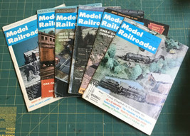 Model Railroader Magazine 1975 - Jan, Mar, Apr, Jun, Jul, Aug, Oct, Nov - £7.86 GBP