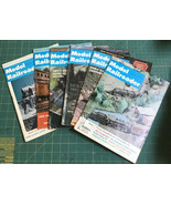 Model Railroader Magazine 1975 - Jan, Mar, Apr, Jun, Jul, Aug, Oct, Nov - £7.77 GBP