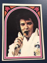 Vintage Elvis Presley Trading Card #66 Elvis Singing On Stage 1978 - £1.57 GBP