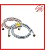 Universal 10FT Washing Machine Hoses with Octagon Fittings - Leak-Proof ... - $896.32 MXN