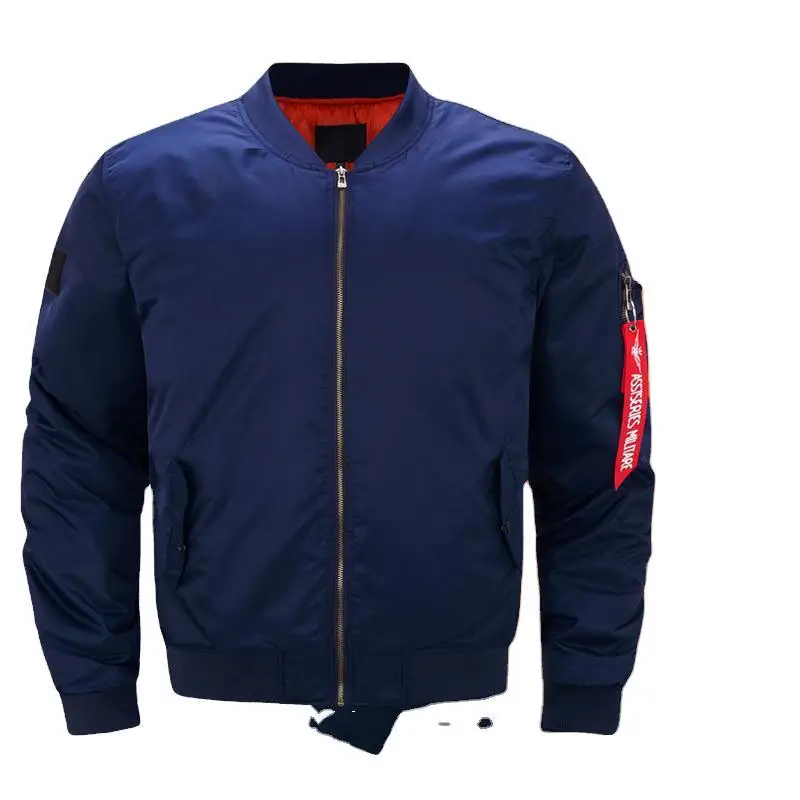 mens Bomber  Jacket Spring  Fashion Casual Men&#39;s Jacket Coat Cotton Men&#39;s Windpr - £217.68 GBP