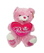 Dan Dee Sweetheart Teddy Bear Valentines Day Pink Princess Plush 2015 15&quot; - $56.62