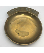 Pocket Change Dish Brass Holder Tray Trinket Vintage Household Money Mid... - £21.41 GBP