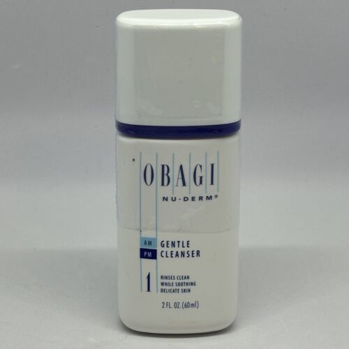 Obagi Nu-Derm #1 Gentle Cleanser Facial Cleanser 2 fl oz/60 ml New Sealed - $17.81