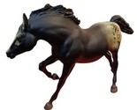 Breyer Corsa Stallion Tradizionale Cavallo 127 Nero Appaloosa Vintage 19... - $28.41