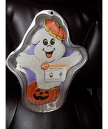 Wilton Haunted Pumpkin Aluminum Cake Pan 2105-3070 1998 w Instructions H... - $37.00 CAD