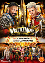 WWE: Wrestlemania 39 DVD (2023) Roman Reigns Cert 12 3 Discs Pre-Owned Region 2 - £44.77 GBP