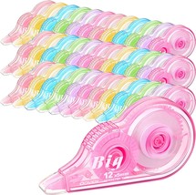 36 Pcs. Of Colorful Original Correction Tape, White Wide Tape That Wipes Out - £28.75 GBP