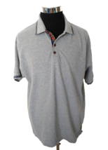 Buckley Bay Polo Shirt Men&#39;s Size X-Large Gray Golf Knit Activewear Shor... - £9.49 GBP
