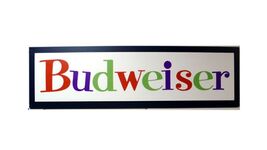 Budweiser Beer Vintage Logo Poster Print on Metal Sign 12x8in Old New O - €21,35 EUR