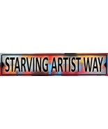 Starving Artist Way Metal Novelty Street Sign - £26.33 GBP