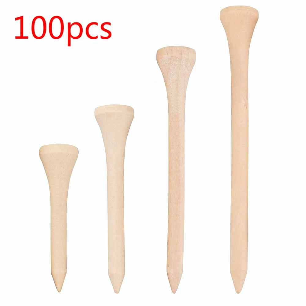 100pcs/pack  42mm/54mm/70mm/8m en Golf Tees High Quality  Golf ball  Tees - $182.34