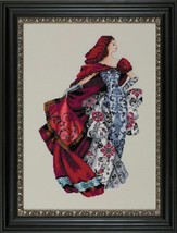 MD128 &quot;Red&quot; Mirabilia Design Cross Stitch Chart With Embellishment Pack ... - $49.49