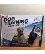 PetTech Premium Dog Training / No Bark Collar Waterproof 1000 ft Range L... - $29.78 CAD