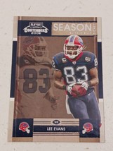 Lee Evans Buffalo Bills 2008 Playoff Contenders Season Ticket Card #13 - £0.78 GBP