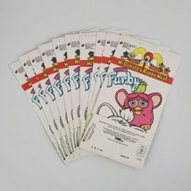 (10) Vintage Furby McDonald&#39;s Happy Meal Paper Bags 1999 Tiger Electronics NOS - £11.00 GBP