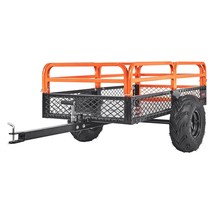 VEVOR Heavy Duty Steel ATV Dump Trailer, 1500-Pound Load Capacity 15 Cub... - $609.63 CAD