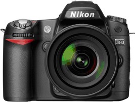 Nikon D80 10.2Mp Digital Slr Camera Kit With 18-55Mm Ed Af-S Dx Zoom-Nikkor Lens - £211.19 GBP