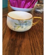 VINTAGE KPM TEACUP PORCELAIN FLORAL - $9.75