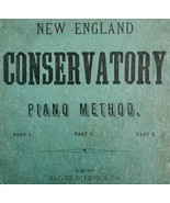 1870 New England Conservatory Piano Forte Method Victorian 1st Edition H... - £79.00 GBP