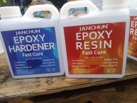 Janchun 72oz Fast Cure Clear Epoxy Resin Kit ,   9161 - $33.00