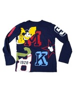 Gap Kids Disney T-shirts Boys L 10 Blue Long Sleeve Mickey Mouse - $7.67