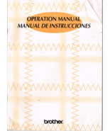 Brother, Sewing Machine Operation Manual/Illustrated - $6.88