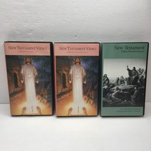 LDS VHS Tapes Lot 3 New Testament Video Presentations 1-9 10-21 CES Semi... - £23.58 GBP