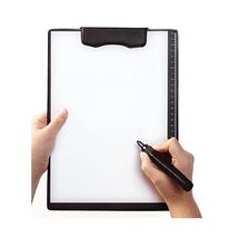 magnetoplan 1131512Magnetic Clipboard A4with cm scale-Black  - $31.00