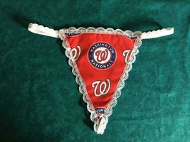 New Womens WASHINGTON NATIONALS MLB Baseball Gstring Thong Lingerie Pant... - £14.91 GBP